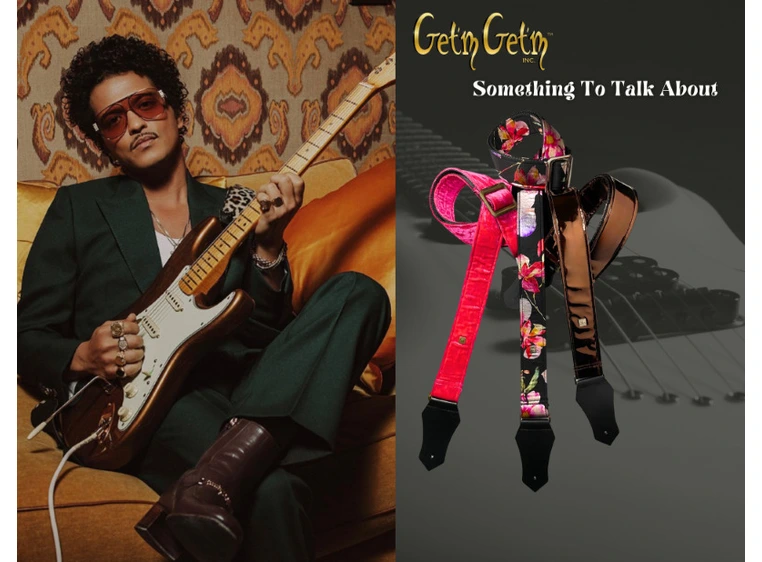 Get'm Get'm Strap 2" Boujee Velvet Tourmaline Brown 