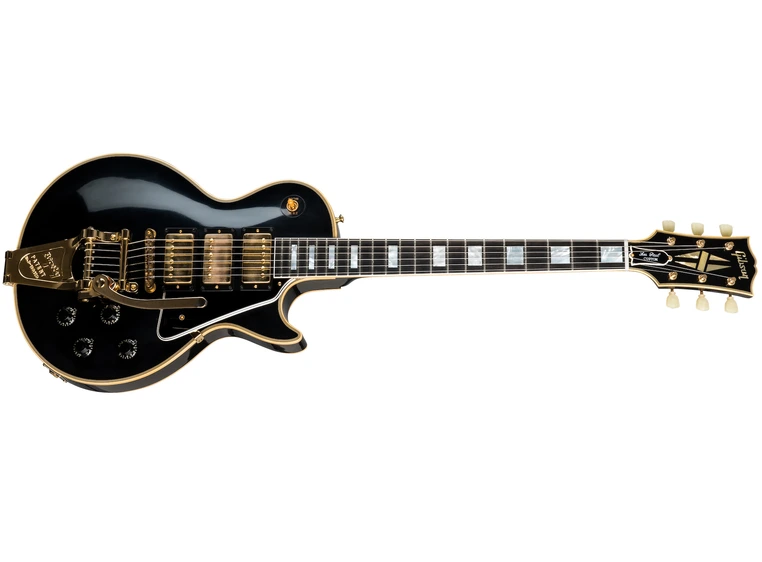 Gibson Customshop 1957 Les Paul Custom Reissue 3-Pickup Bigsby VOS Ebony 