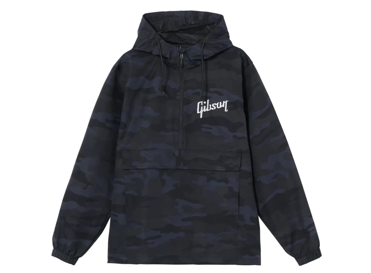 Gibson Dark Camo Windbreaker Large 