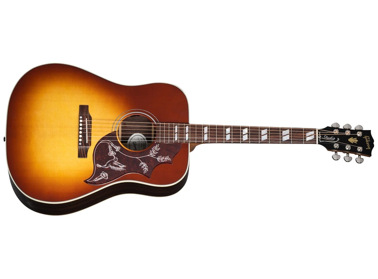Gibson Hummingbird Studio Rosewood Satin Rosewood Burst 