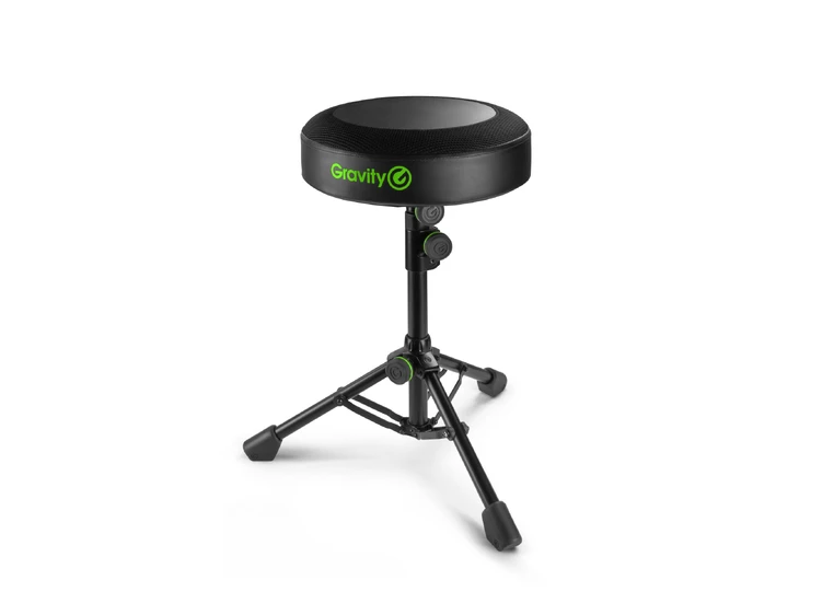 Gravity FD SEAT 1 Round Stool, Foldable, Adjustable Height 