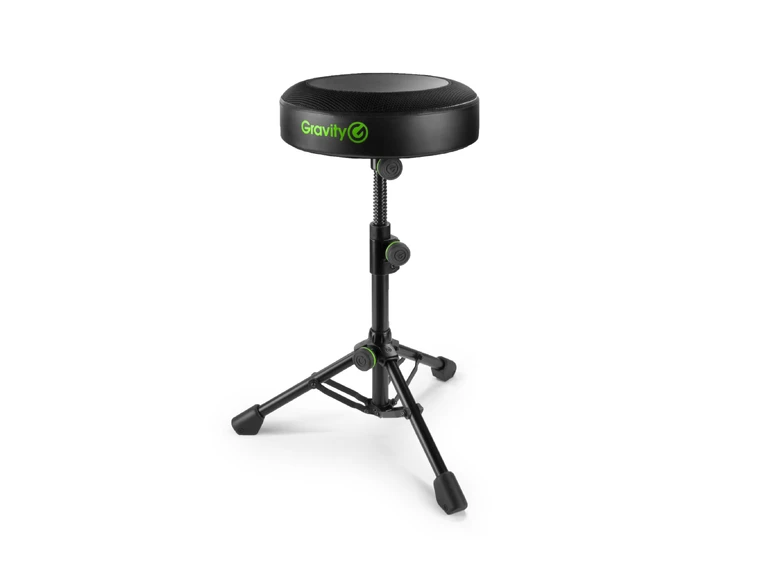Gravity FD SEAT 1 Round Stool, Foldable, Adjustable Height 