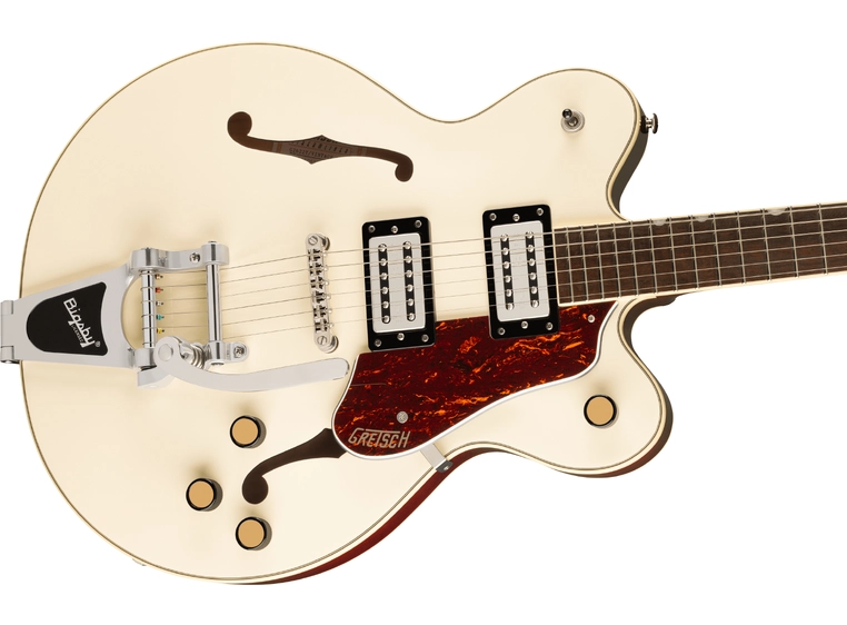 Gretsch G2622T Streamliner Center Block DC Bigsby, LF, Broad’Tron, Vintage White 