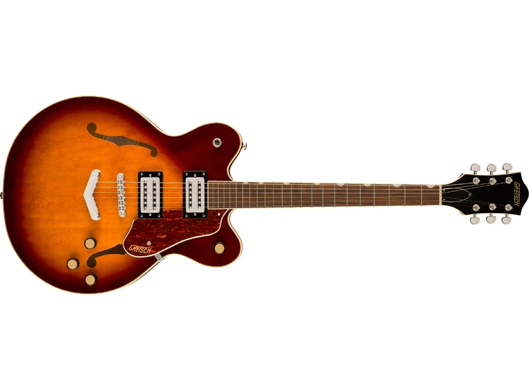 Gretsch G2622 Streamliner Center Block DC V-Stoptail, LF, BroadTron, Forge Glow 