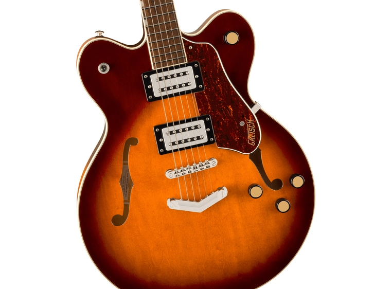 Gretsch G2622 Streamliner Center Block DC V-Stoptail, LF, BroadTron, Forge Glow 