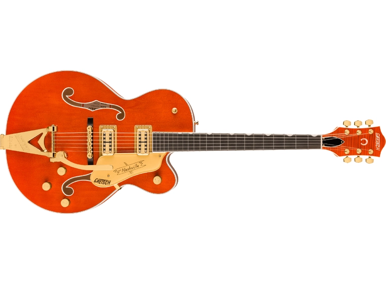 Gretsch Nashville Hollow Body String-Thru Bigsby, EB, Orange Stain 