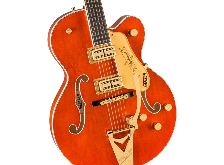 Gretsch Nashville Hollow Body String-Thru Bigsby, EB, Orange Stain 