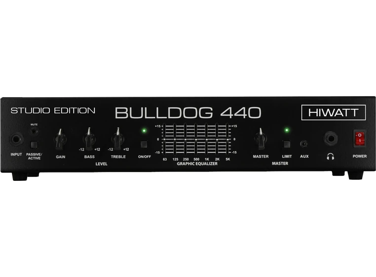 Hiwatt Bulldog 440SH Basstopp Rack version 400w 