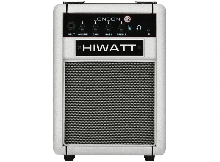 Hiwatt London 12C White Gitarcombo 12W, bluetooth 