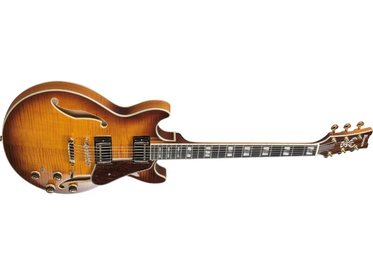 Ibanez AM153FM-ATT El-gitar med etui, Artstar 