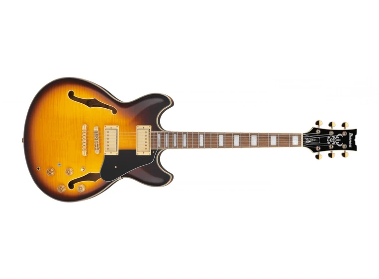 Ibanez JSM10EM-TTB El-gitar med hardcase John Scofield Signatur 