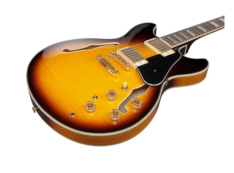 Ibanez JSM10EM-TTB El-gitar med hardcase John Scofield Signatur 