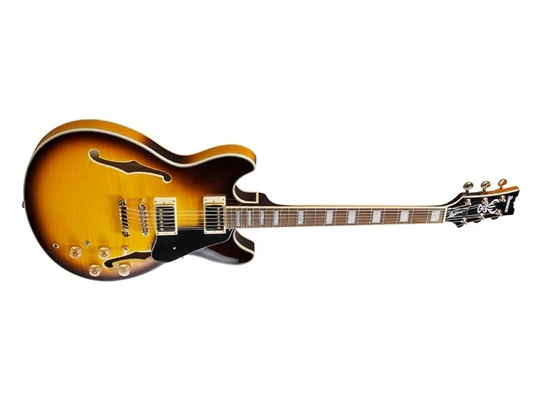 Ibanez JSM10EM-TTB El-gitar med hardcase John Scofield Signatur 