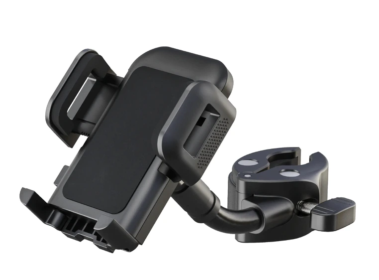 K&M 19761 Smartphone holder, black 