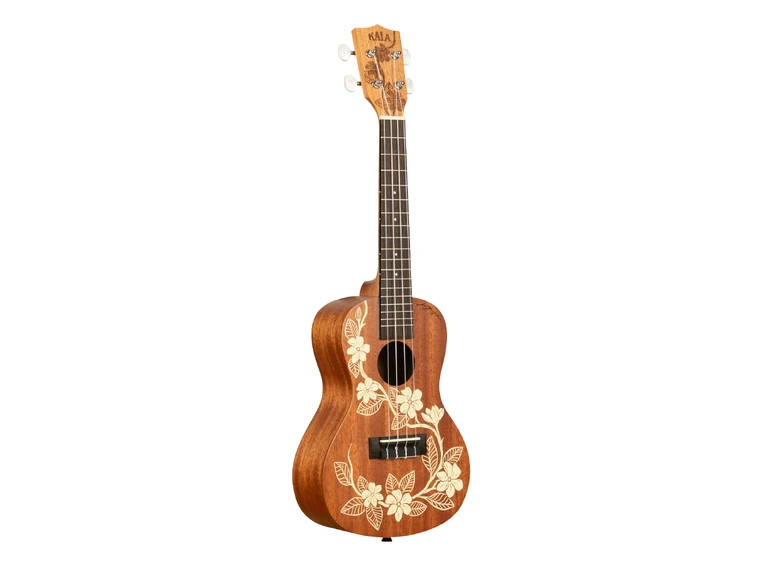 Kala Gardenia Mahogany Concert Ukulele Med bag 