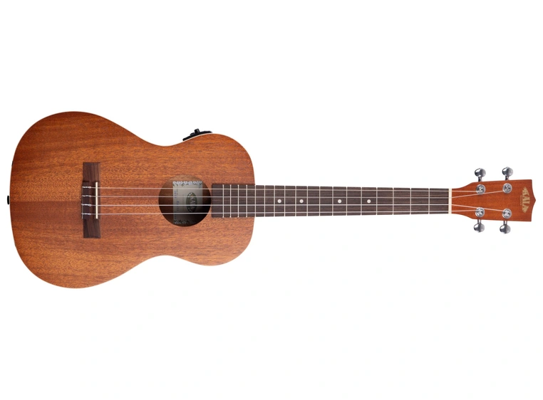 Kala KA-BE Satin Mahogany Baritone Ukulele, med EQ & Bag (UB-B) 