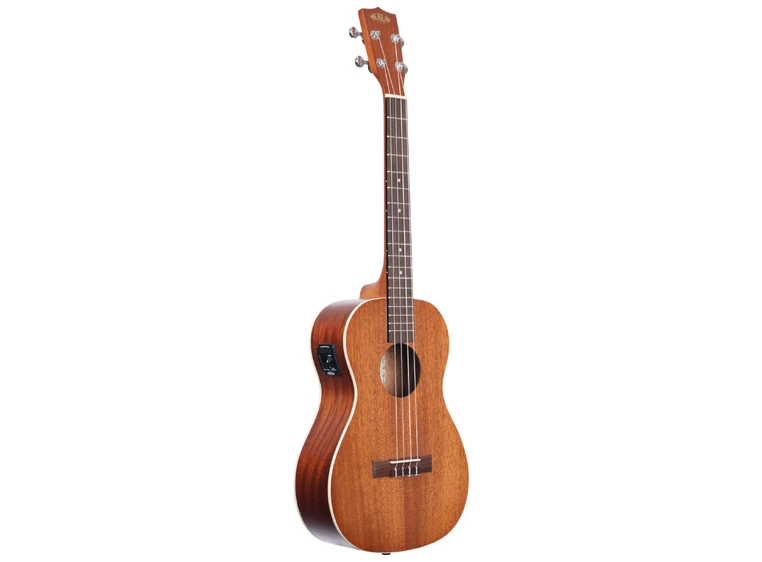Kala KA-BE Satin Mahogany Baritone Ukulele, med EQ & Bag (UB-B) 