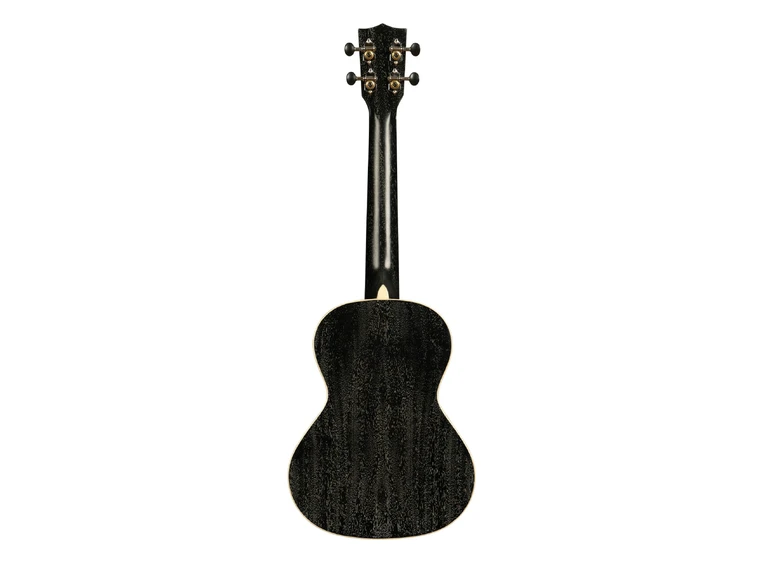 Kala KA-SDH-T All Solid Salt & Pepper Doghair Mahogany Tenor Ukulele, bag