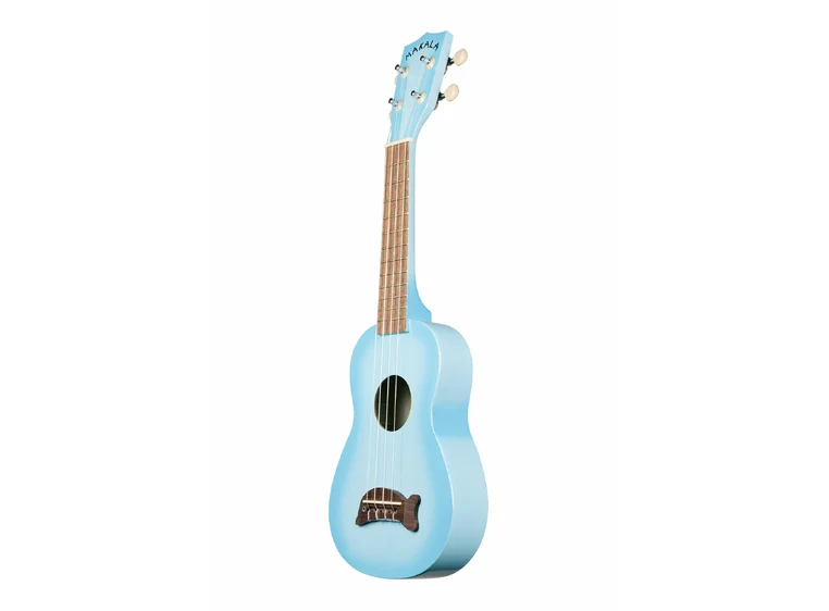 Kala Makala Dolphin MK-SD-LBLBURST Light Blue Burst Soprano Ukulele med bag 