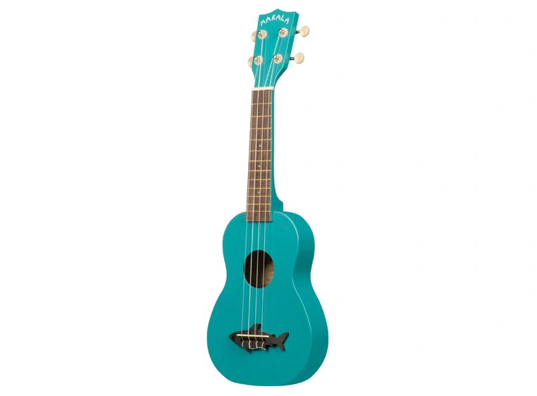 Kala Makala Shark MK-SS-BLU Blue, Soprano Ukulele, med bag 