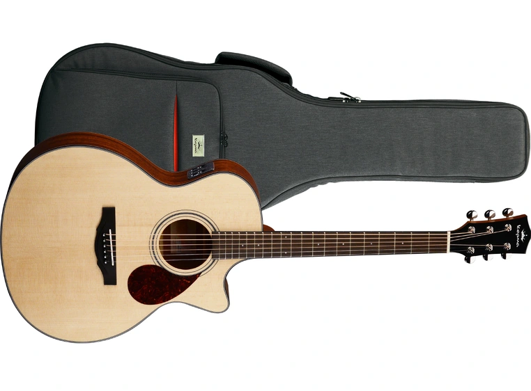Kepma Guitars Solid Top F0E Natural Grand Auditorium Ak.gitar m/pickup 