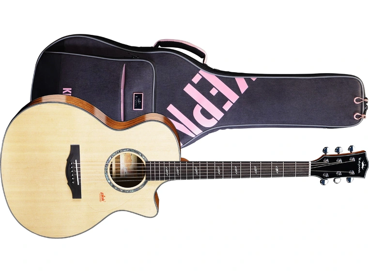 Kepma Guitars Solid Top F2S Natural Grand Auditorium Ak.gitar 