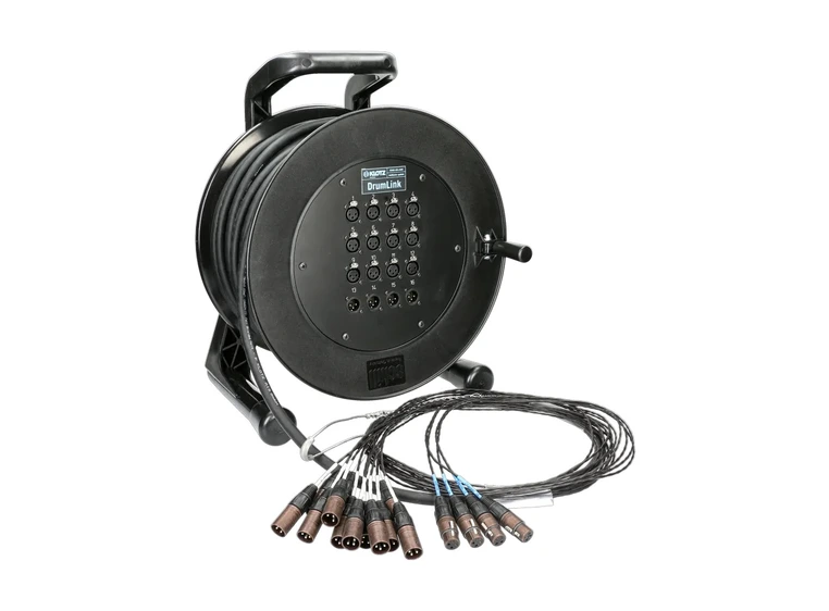 Klotz C12/4M40 compact cable system XLR in12/out4 40m 