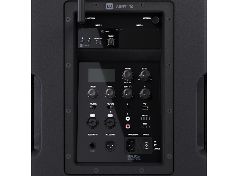 LD Systems ANNY 12 BPH B5 Kompakt-PA 1x lommesender og bøylemikrofon 