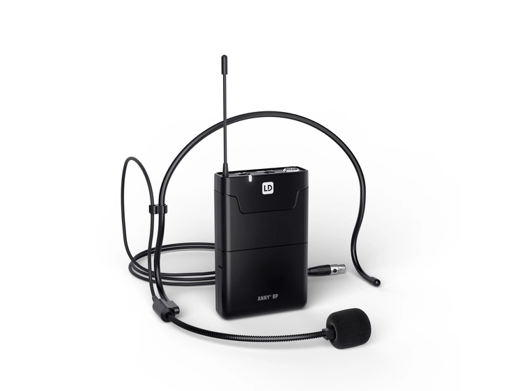 LD Systems ANNY 12 BPH B5 Kompakt-PA 1x lommesender og bøylemikrofon 