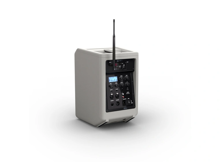 LD Systems ANNY 8 HHD B8 Kompakt-PA Urban Grey, med håndholdt mikrofon 