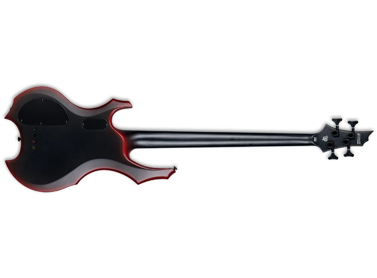 LTD FL-4 Black Red Burst Satin Fred LeClercq Signature 