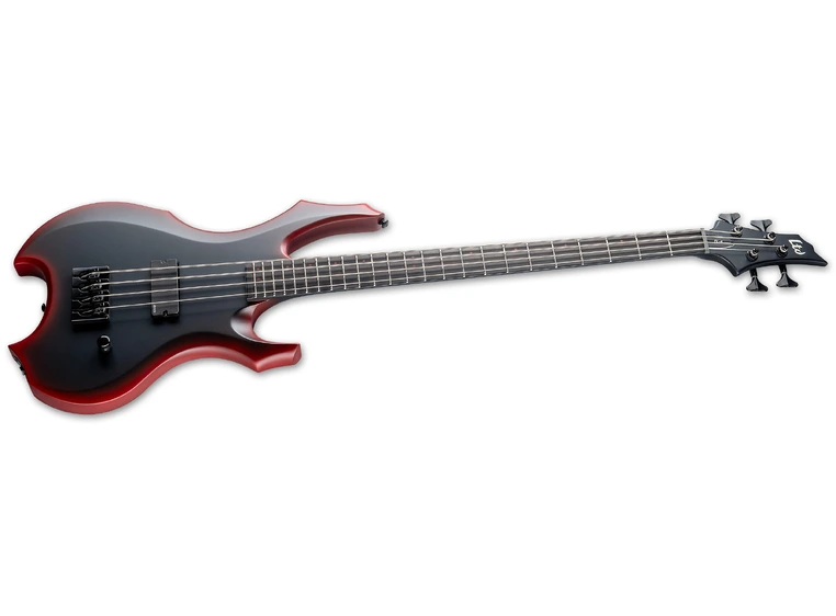 LTD FL-4 Black Red Burst Satin Fred LeClercq Signature 
