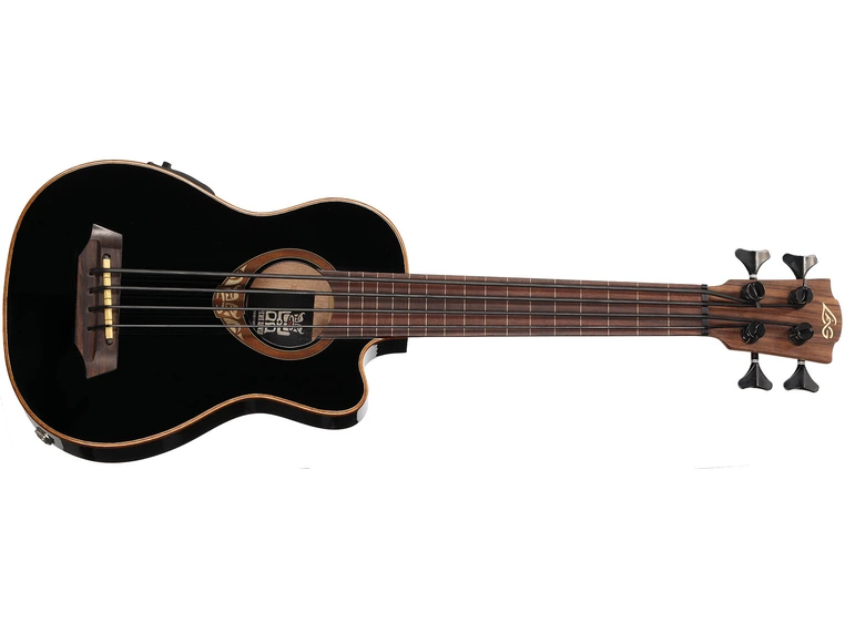 Lag Guitars TKB118FCE Tiki Fretless Bass Electro 