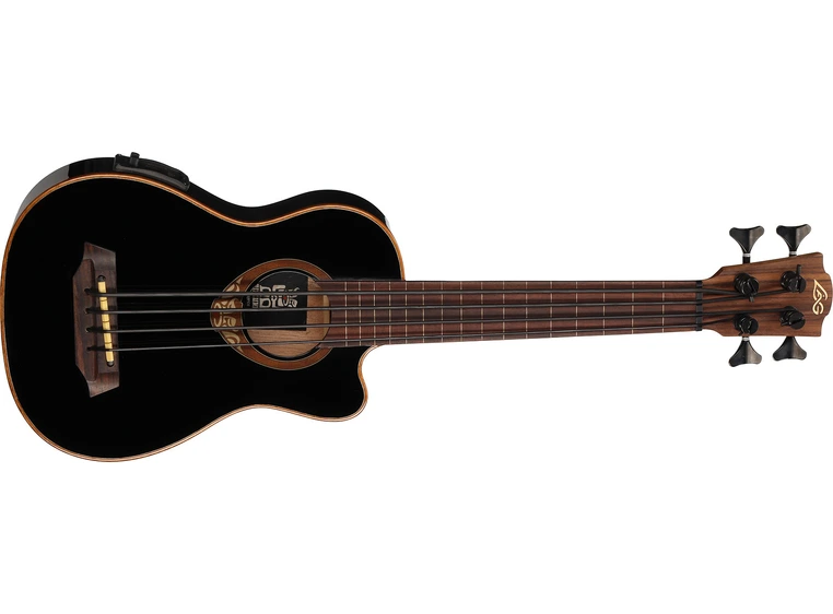 Lag Guitars TKB118FCE Tiki Fretless Bass Electro 