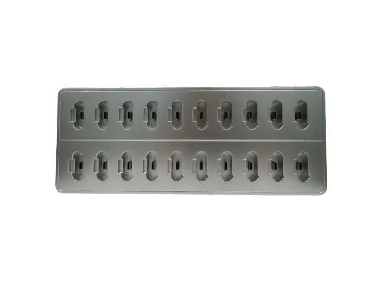 MOERLAB Powerdock20 Ladestasjon Lader 20 x AHA02/AHA02L, USB-C 