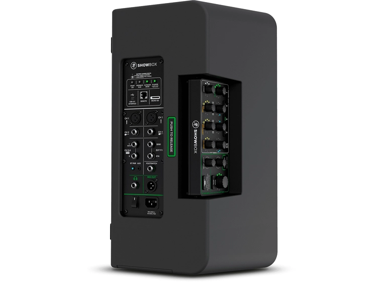 Mackie Showbox battery powered all-in-one live performance rig 