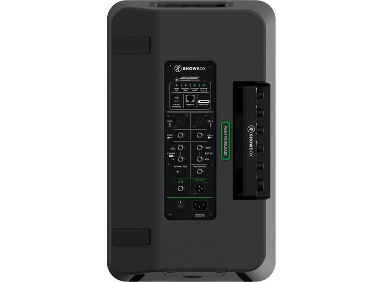 Mackie Showbox battery powered all-in-one live performance rig 