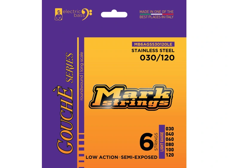MarkBass Strings Bass Gouche 6-streng (030-120) 