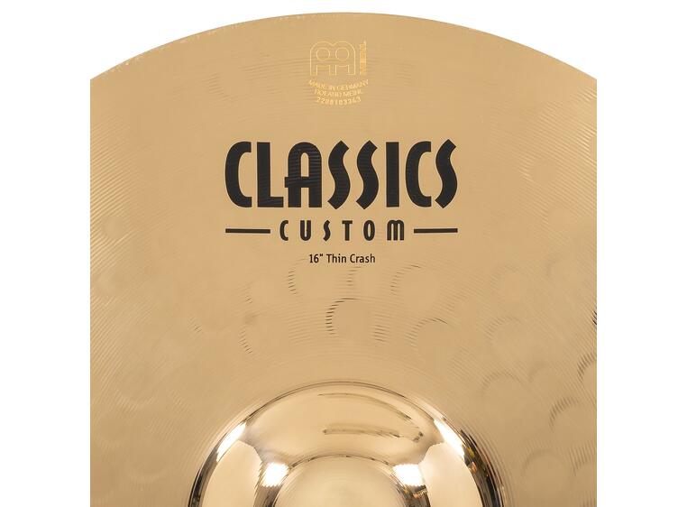 Meinl CC16TC-B Classics Custom 16 Thin Crash