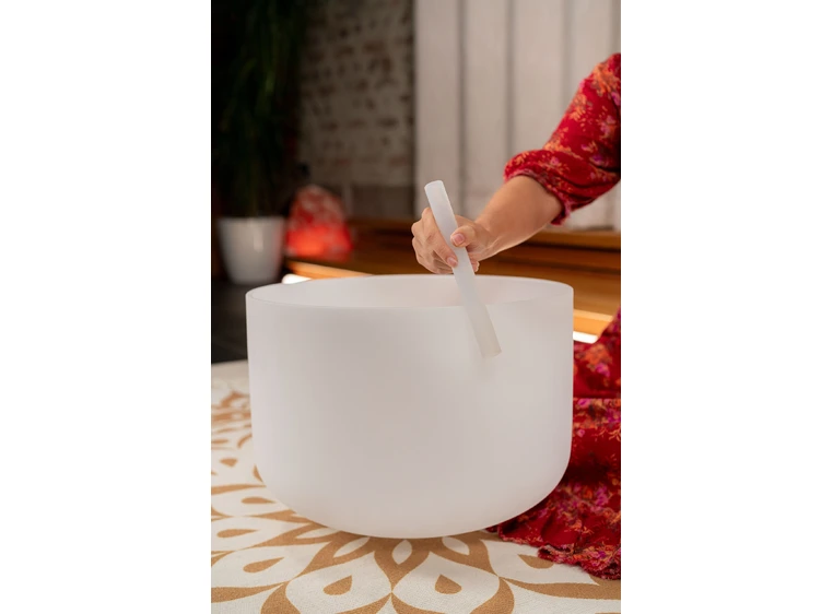 Meinl CSBM16D3 Crystal Singing Bowl 16" 440Hz, Sacral Chakra E3 