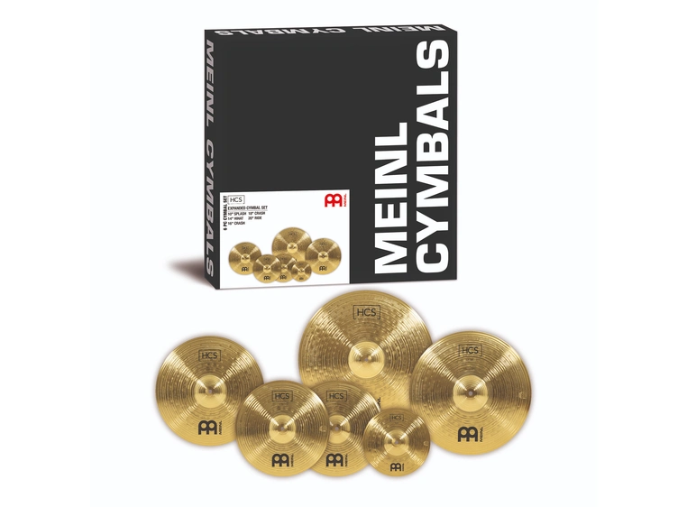 Meinl HCS-CS2 HCS Expander Cymbal Set 10S/14H/16C/18C/20R 