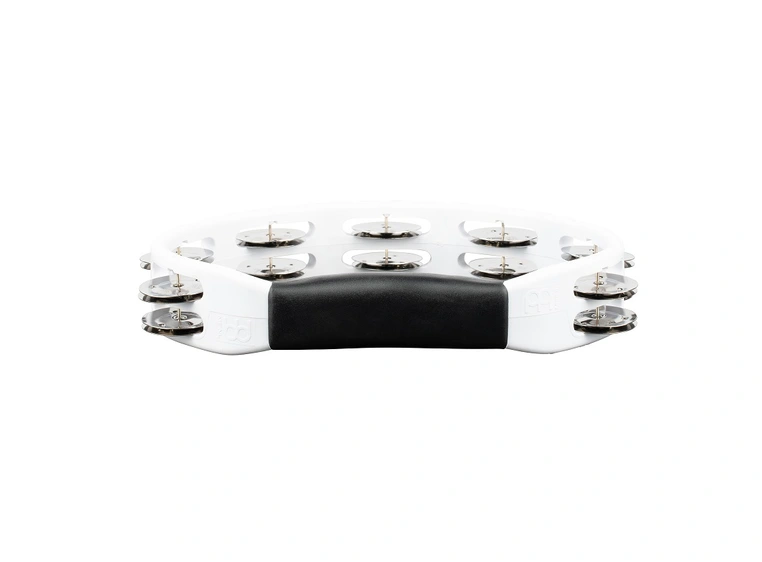 Meinl HTMT1WH Headliner Hand Tamburin 2 rows, White 