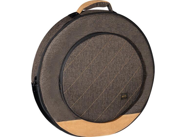 Meinl MCCB22MO Classic Cymbal bag 22" w/Backpack, Mocha Tweed