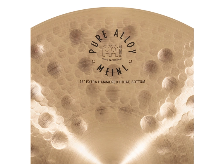 Meinl PA15EHH Pure Alloy 15 Extra hammered Hi-hat 