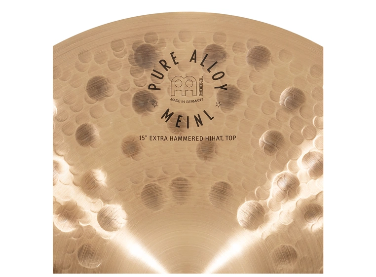 Meinl PA15EHH Pure Alloy 15 Extra hammered Hi-hat 