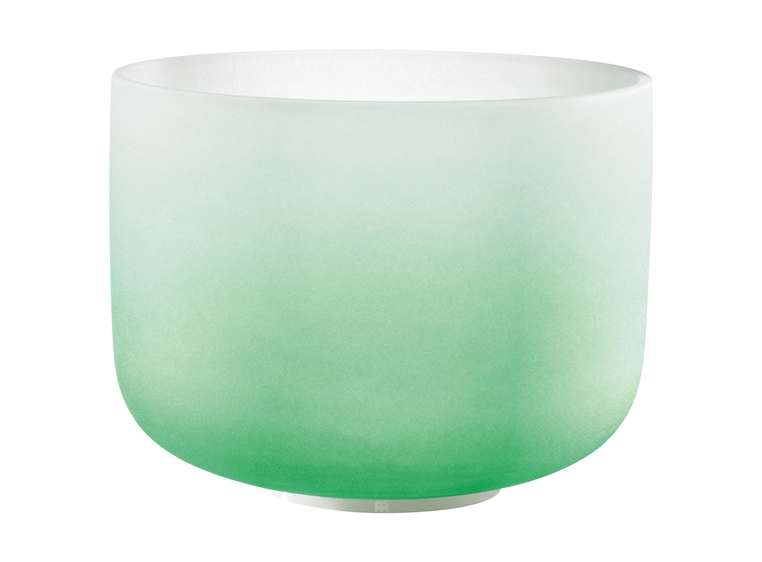 Meinl Sonic En. CSBC11F Crystal Singing Bowl 11 / F / 440Hz Heart Chakra, Green 