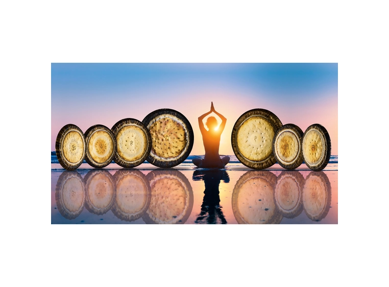 Meinl Sonic Energy G36NC3 36/90cm Navel Chakra Gong, 126,22 Hz / B1 