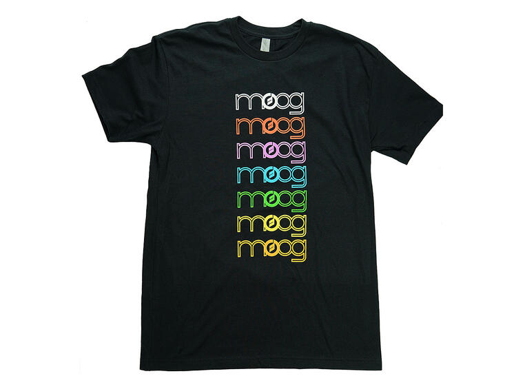 Moog Rainbow Spectrum Tee S