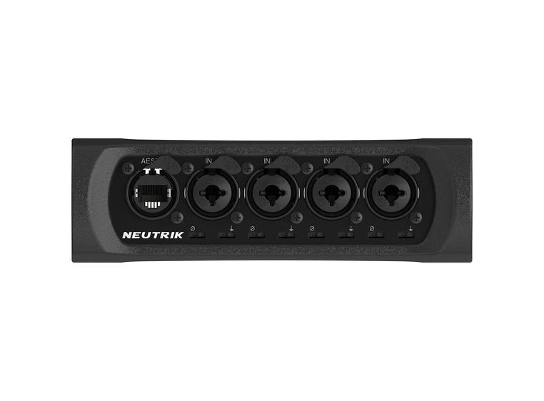 Neutrik 4 kanaler analog stagebox Mic/line/AES3/DMX 