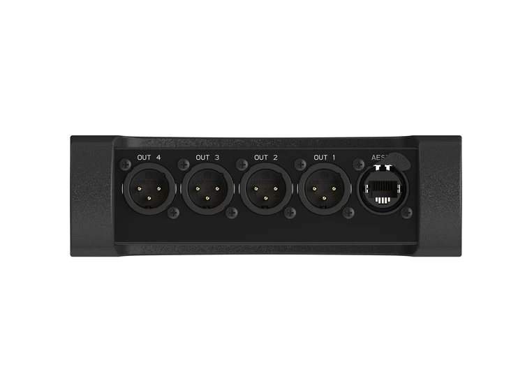 Neutrik 4 kanaler analog stagebox Mic/line/AES3/DMX 